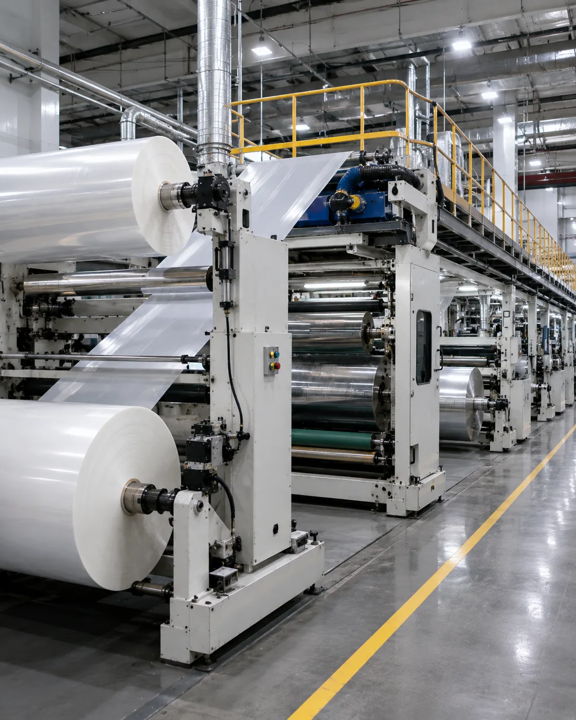 Film lamination line at the Tansox Quanzhou plant