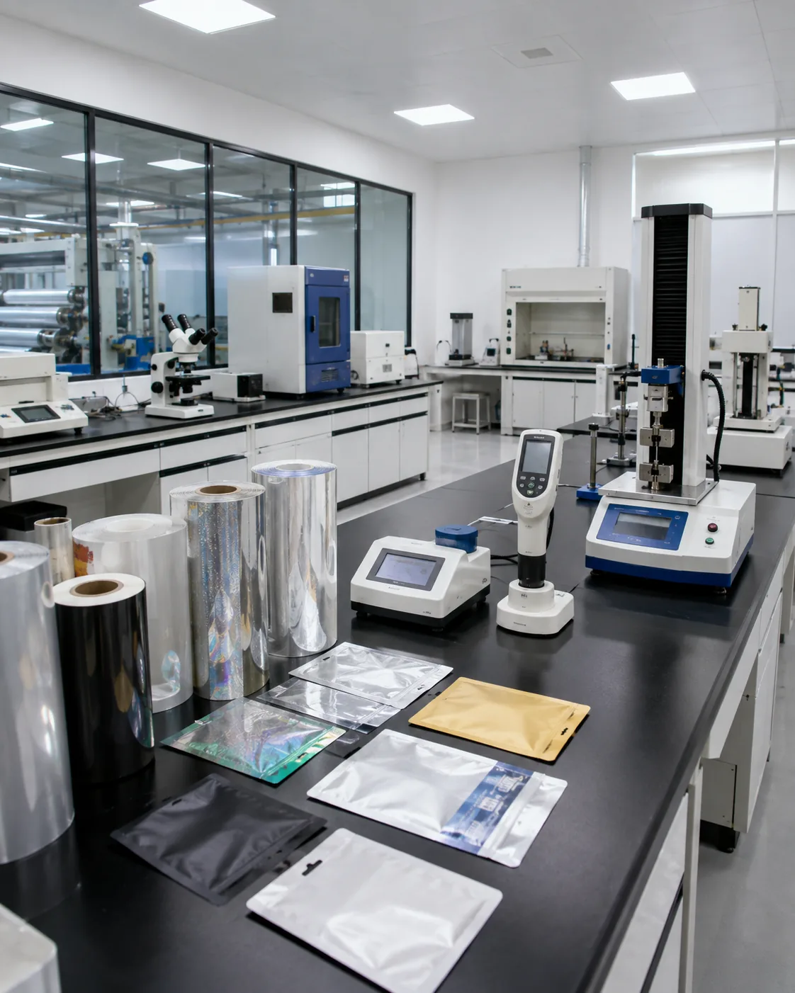 Quality control laboratory at the Tansox Quanzhou plant