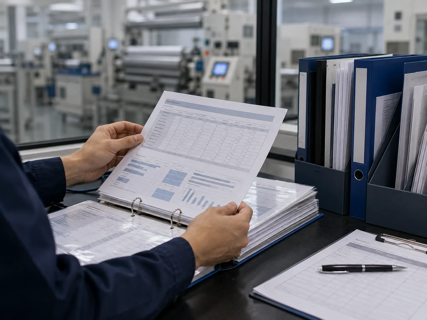 Documentation and certificate of analysis preparation