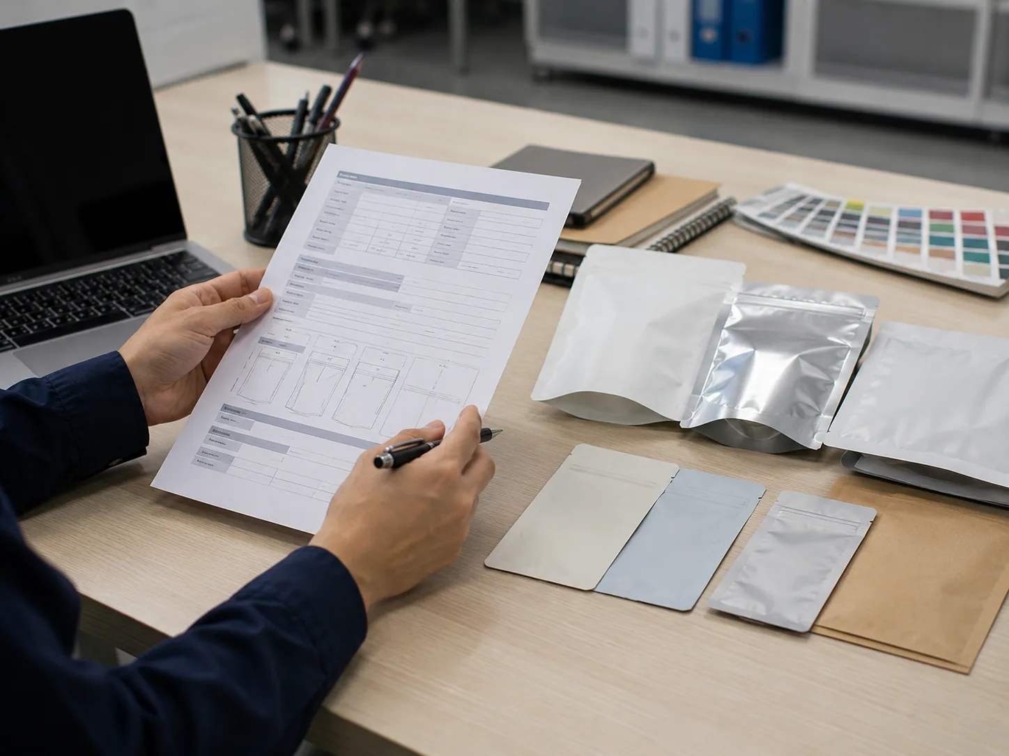 Sample request intake and briefing