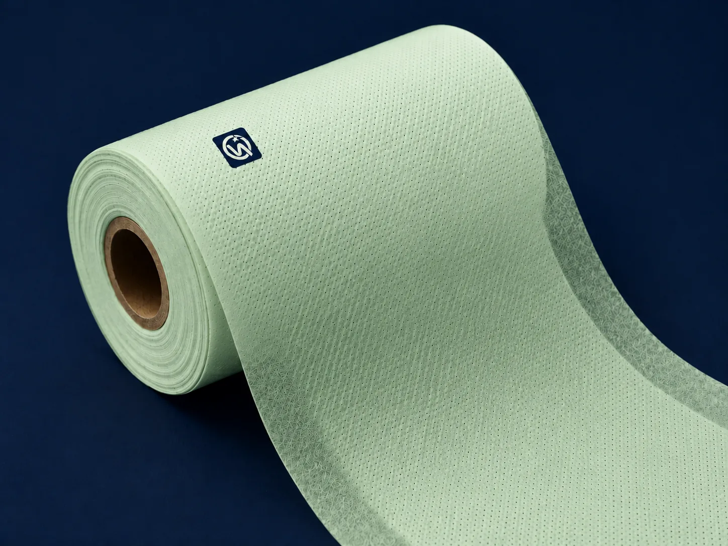 Coloured Breathable Film — Tinted breathable film in white, blue, pink or custom brand colours