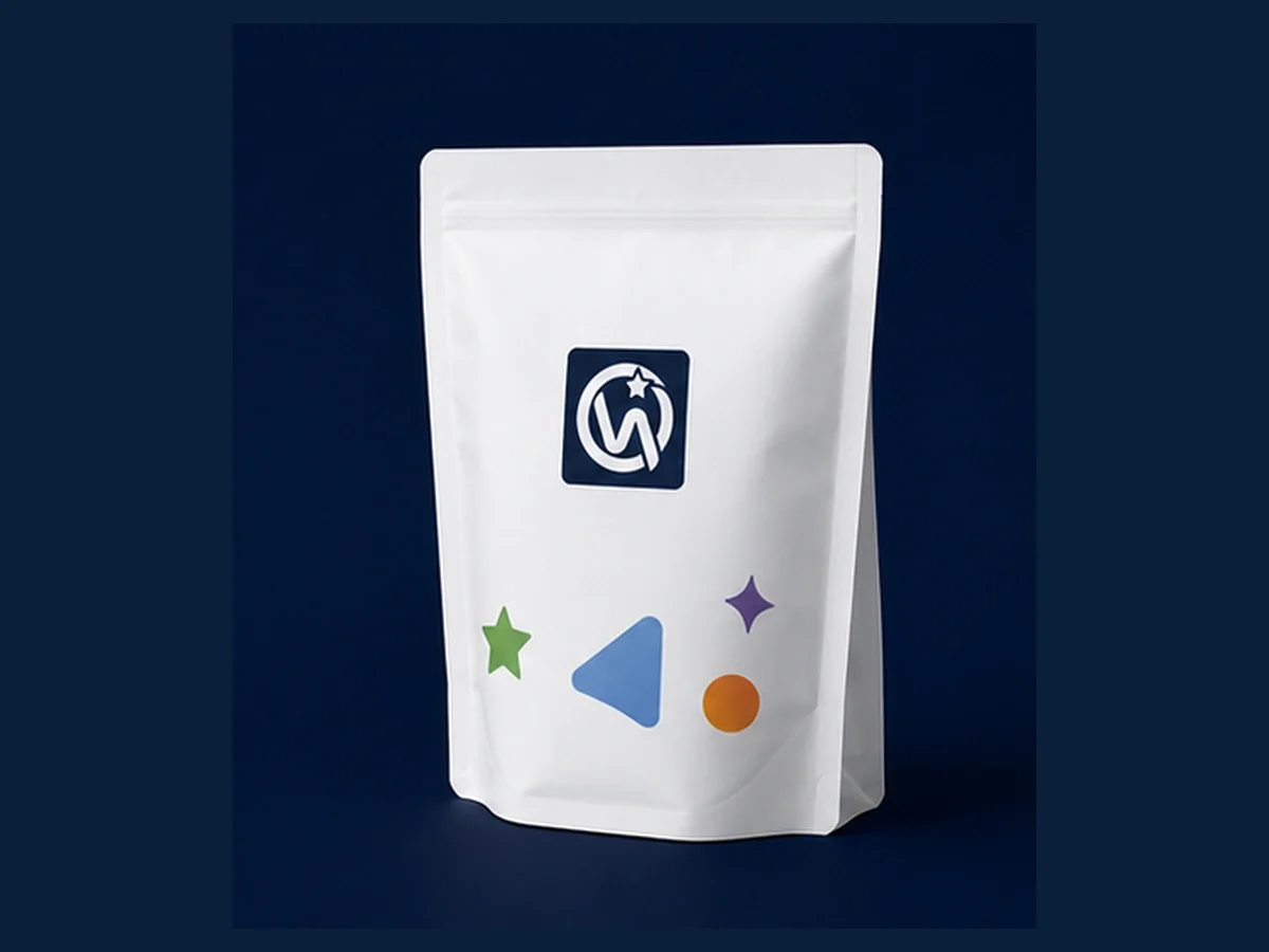 Stand Up Pouch — standard stand up pouch with zipper and window