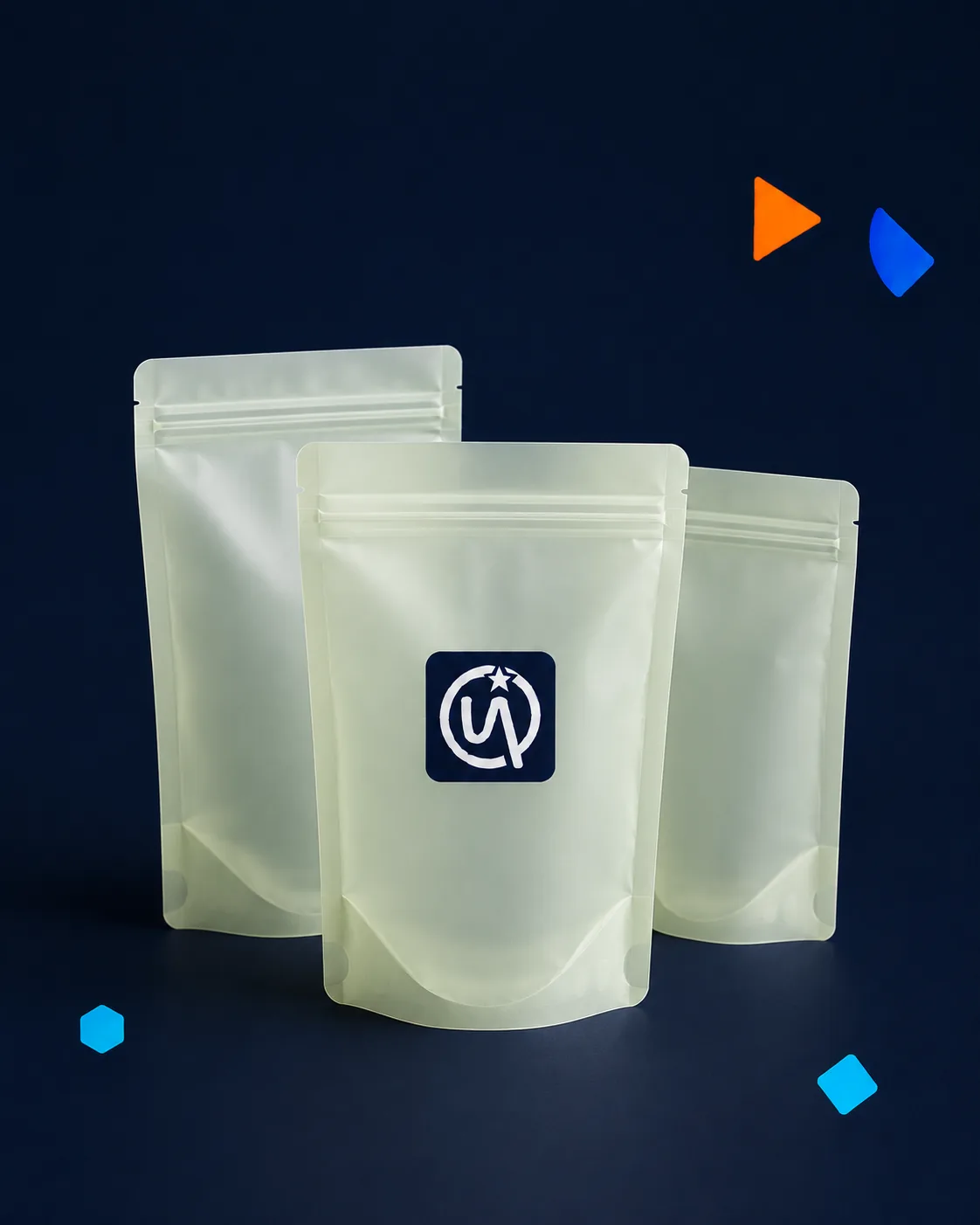 Plant-Based Packaging — Bio-Based Film · Renewable Feedstock (sugarcane pe · pla · natureflex · fsc kraft)