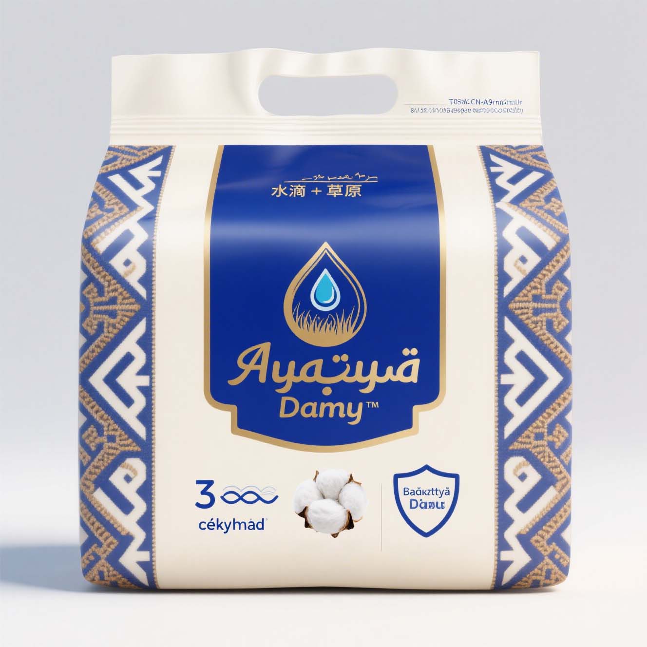 АйқынДаму European-style adult incontinence briefs from Kazakhstan